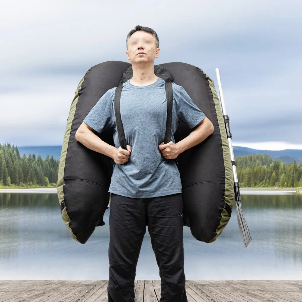 Hign-concerned Inflatable Fishing Boat With Fish Ruler