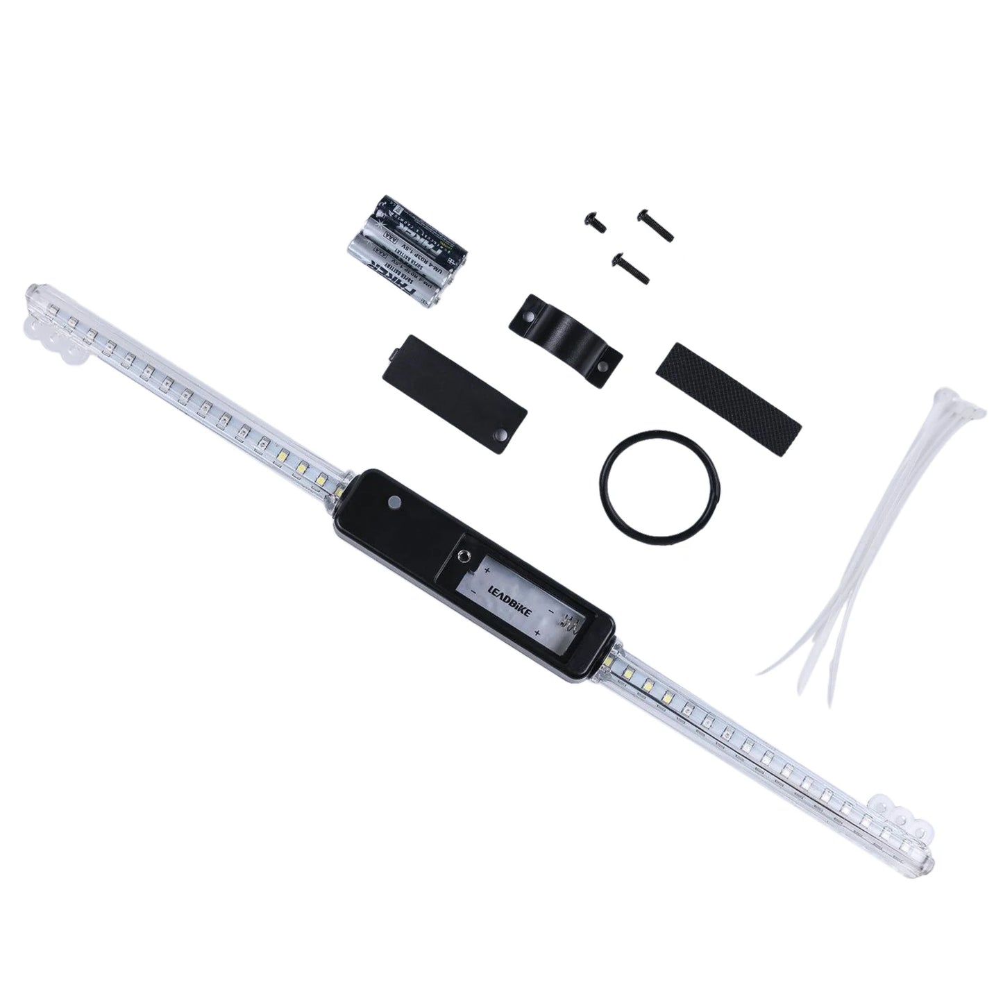 Bicycle Spoke LED Lights Bike Motorcycle Wheel Spoked Light Protector Covers Pipe For Motocross Bicycle Bike Cool Accessories