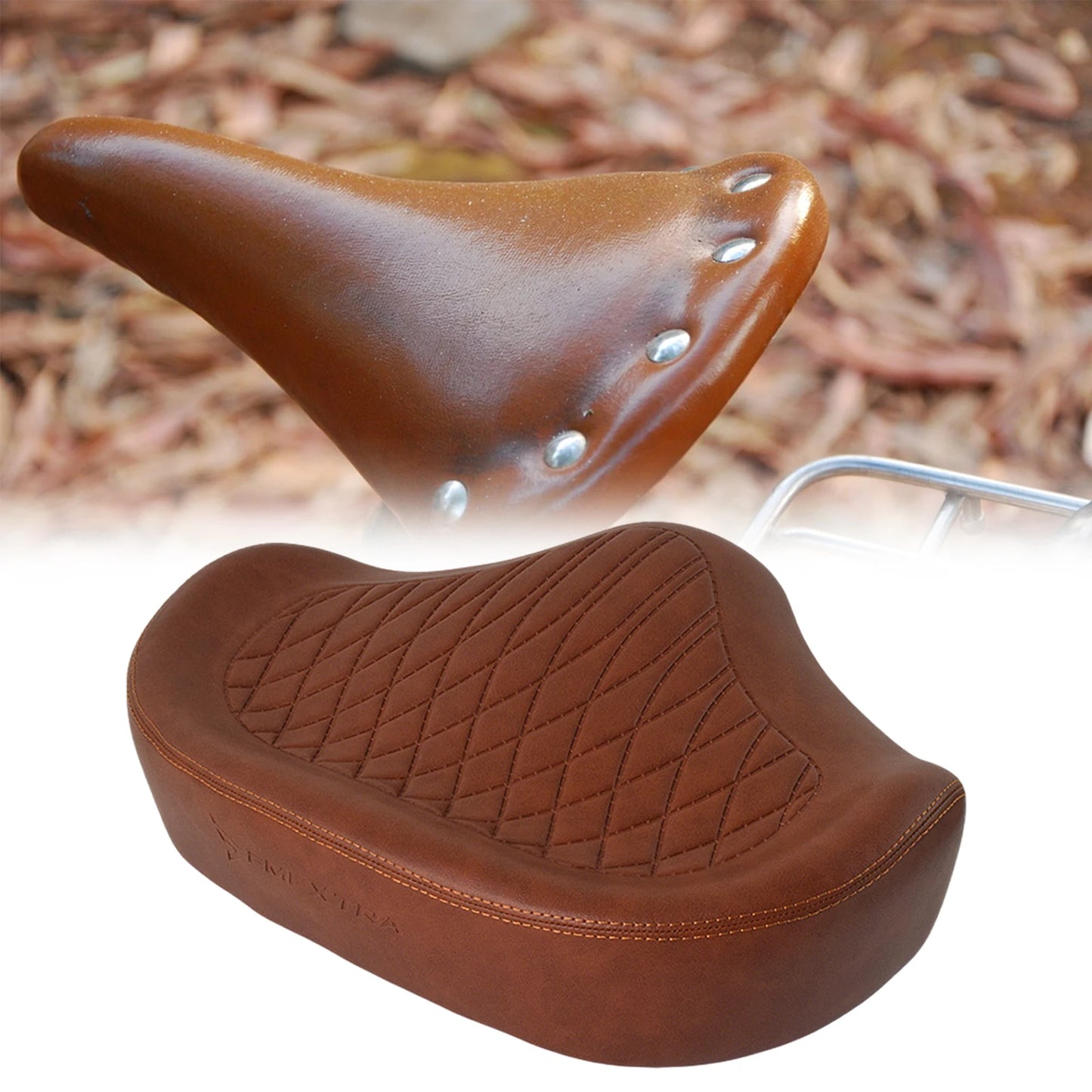 Bike Saddle Lightweight Soft Wide Shockproof Bicycle Seat for Electric Bike Riding Sports Accessories for Women Men Big Butt