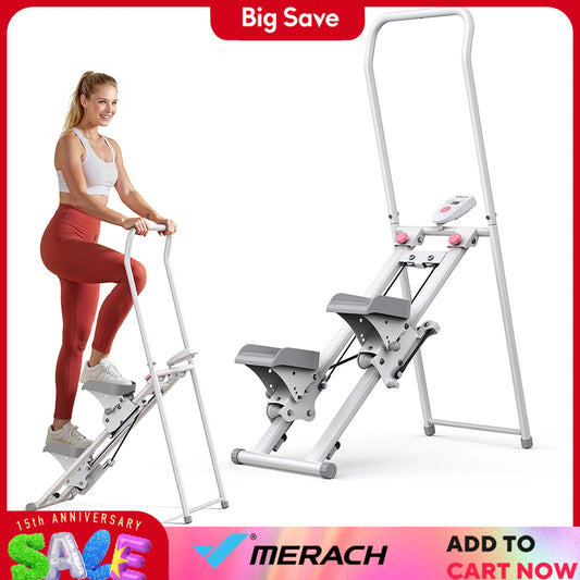 MERACH Stair Stepper For Home Gym Full Body Cardio Machine