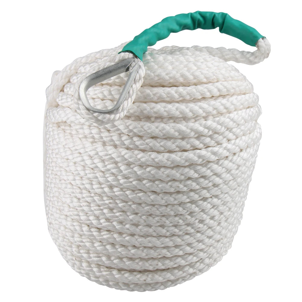 Hign-Concerned Nylon Anchor Rope With Thimble Three Strand