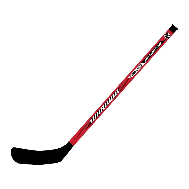 Player Stick 4pc Combo Set - 2 27" Plastic Hockey Player Sticks 1 Ball 1 Puck
