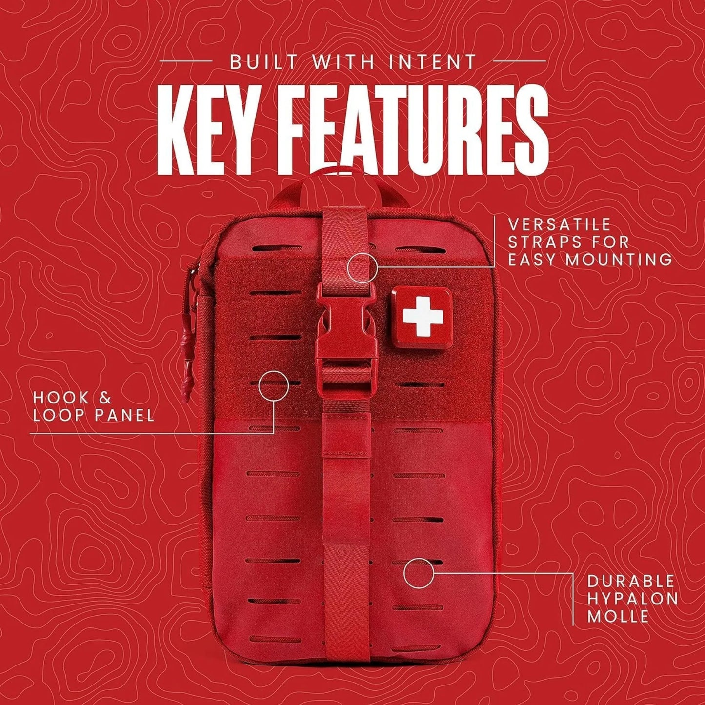 Hignconcerned MyFAK Standard IFAK First Aid Kit For Camping