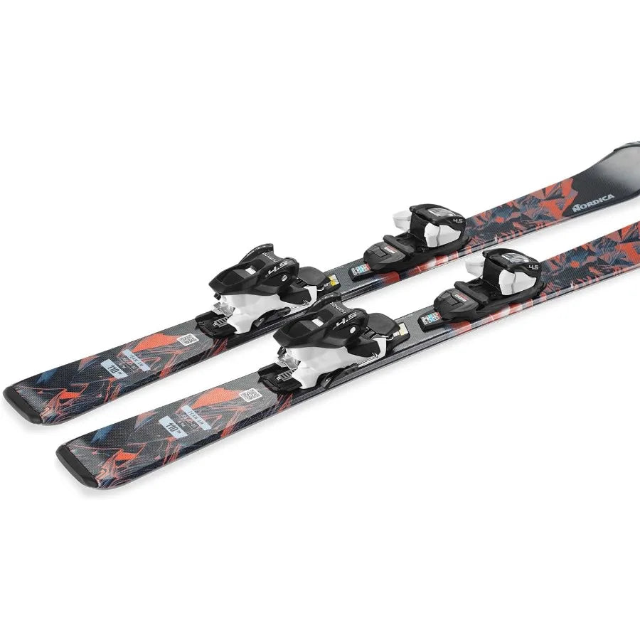 Junior's Team Am 110150 AllMountain Flexible Maneuverable Skis with J7.0 FDT Bindings Winter Sports