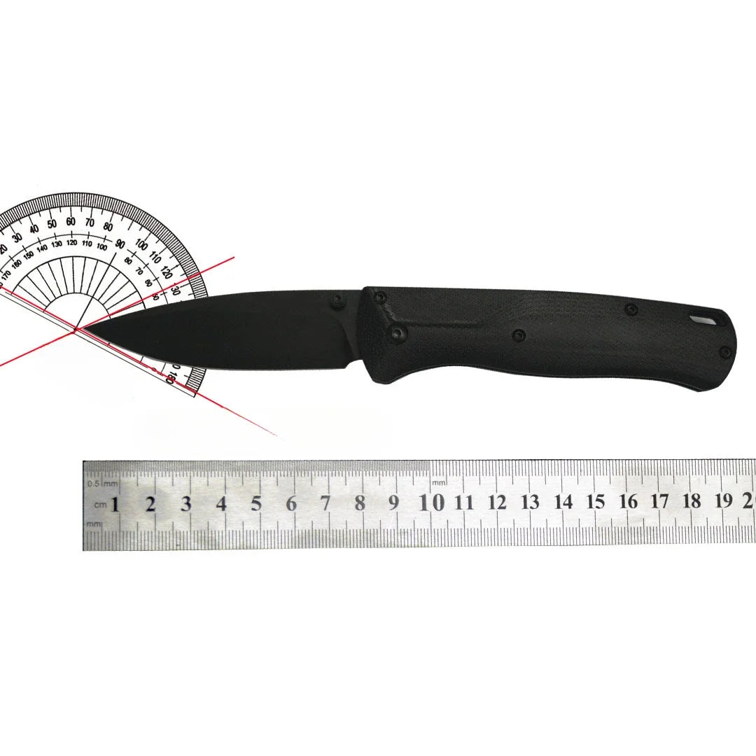 BM 535 G10 Folding Knife D2 Steel Blade Outdoor Hiking Equipment Sharp Fruit Knife Camping Survival Knife Best Gift for A Man