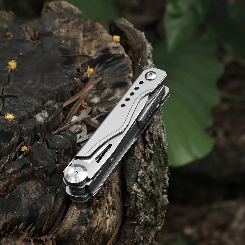 1pc korknife Multi-Functional Outdoor Survival Knife, Tactical Camping Hunting Tool Multi Purpose Pocket Knife, Can Opener