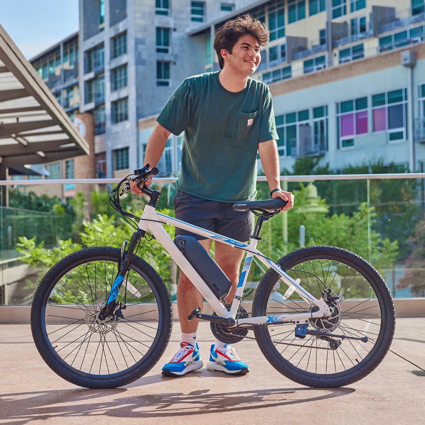 Electric Mountain Bike for Adults, 350W Motor(Peak 750W), 26'' Tire Electric Bike, 10.4Ah Battery, 32km/h Max Speed.