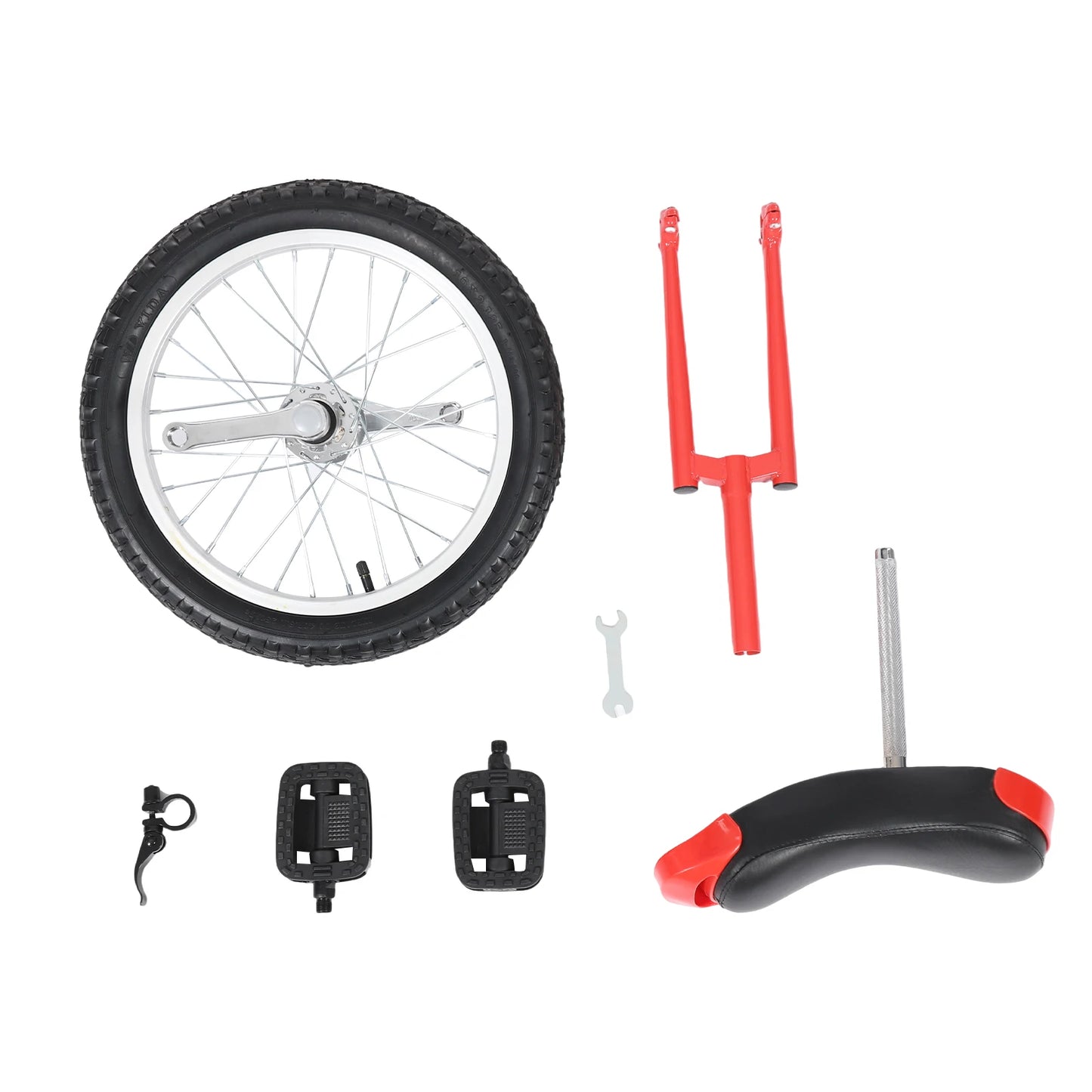 One Wheel Bike Adjustable Seat Exercise Bicycle for 7-60 Years Old, Outdoor Sports Fitness Exercise Unicycle carbon road bike