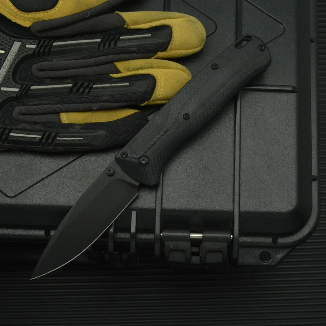 BM 535 G10 Folding Knife D2 Steel Blade Outdoor Hiking Equipment Sharp Fruit Knife Camping Survival Knife Best Gift for A Man