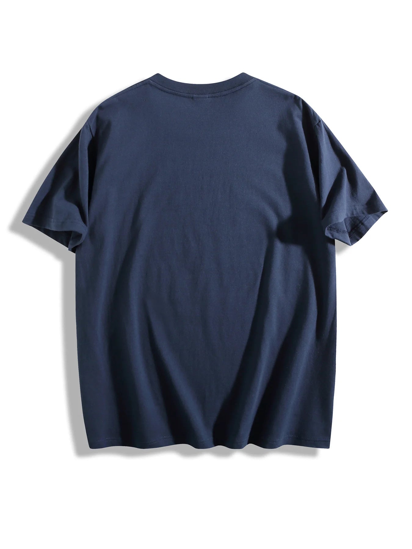 T Shirt For Man 100% Cotton Summer Vintage fishing pattern Casual Slim Fit Round Neck Short Sleeved T-shirt Top