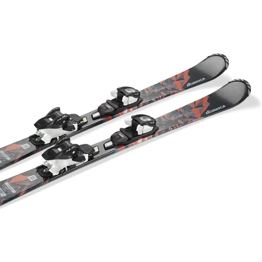 Junior's Team Am 110150 AllMountain Flexible Maneuverable Skis with J7.0 FDT Bindings Winter Sports