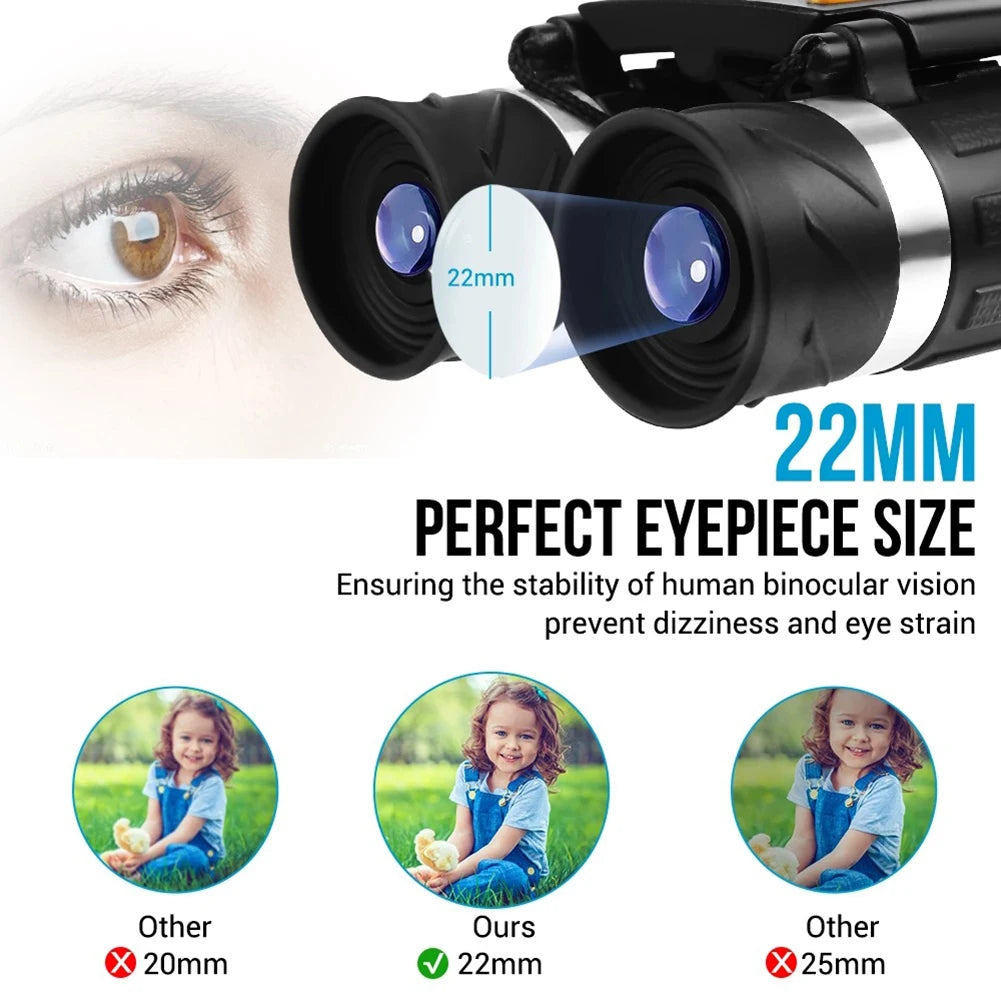 Eyepiece Binoculars 20x Long Range Outdoor Telescope