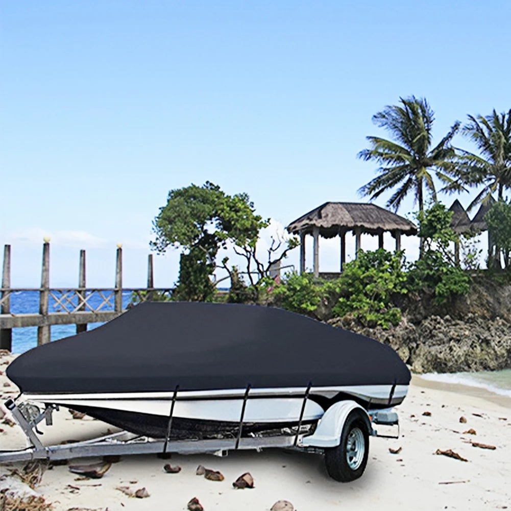 Waterproof Boat Cover V Shaped Hull Protector For Yachts