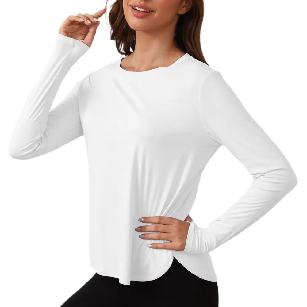 Sun Shirts Long Sleeve UV Protection Shirt Lightweight Quick Dry Workout Tops Rash Guard Outdoor Gym Hiking Tops for Women