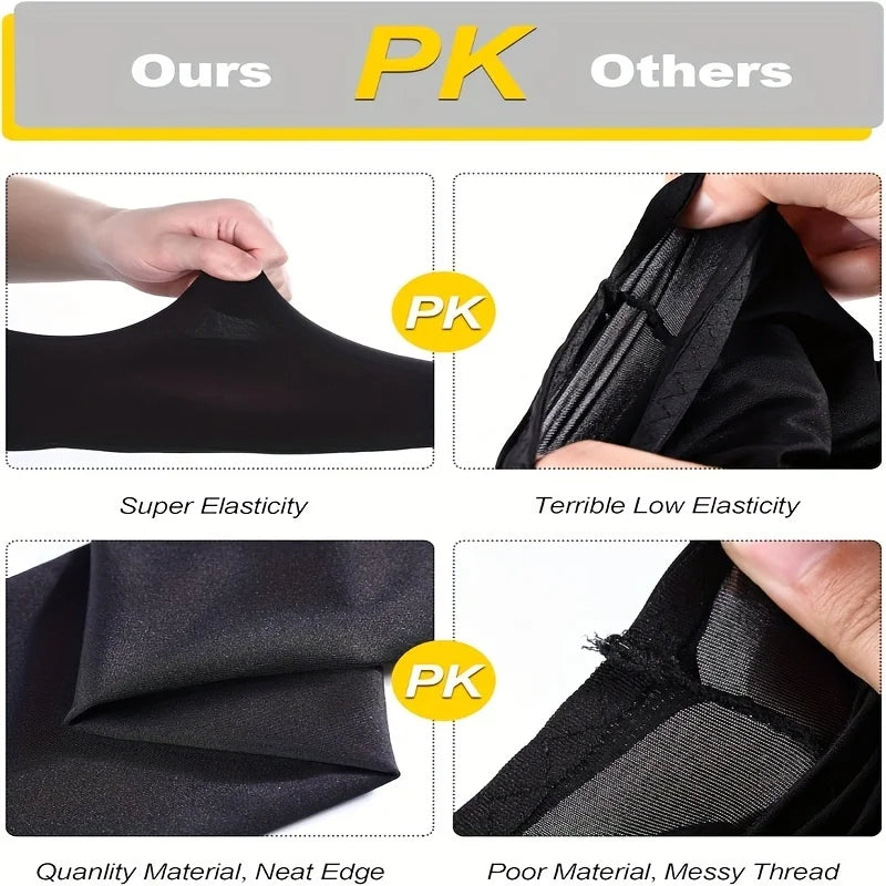 6 Pairs Cycling Arm Sleeves Ice Fabric Anti-UV Sunscreen Running Cycling Sleeve Outdoor Sport Cycling Arm Warmers Men Women