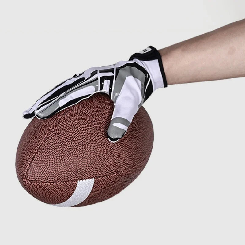 Football Gloves Extra-Grip Non-slip Outdoor Sports Full Finger Hand Protection Gloves
