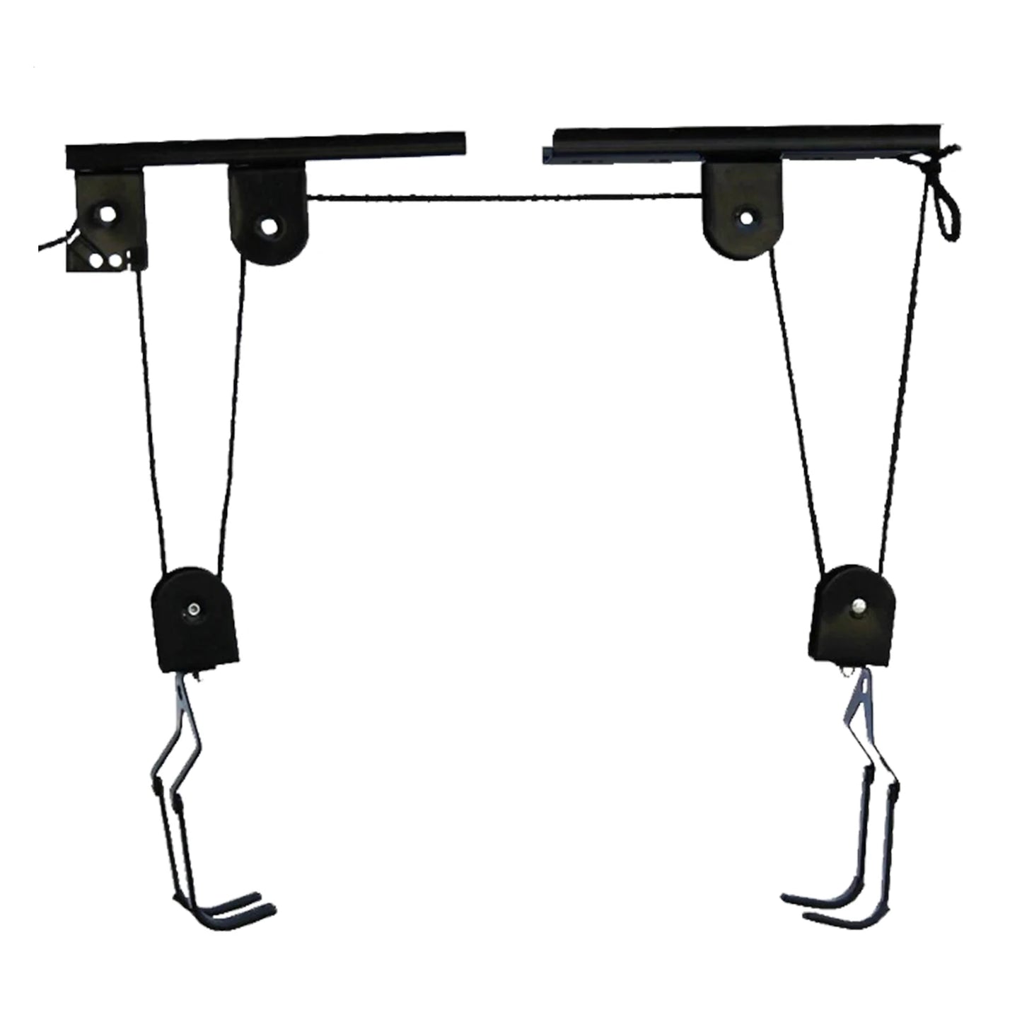 Garage Ceiling Bike Hoist Pulley System For Storage