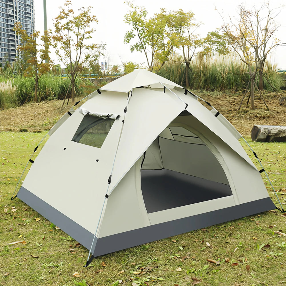 Fully Automatic Sunshade Tent Lightweight Portable Tent Easy Set Up Tent for Hiking Backpacking Camping