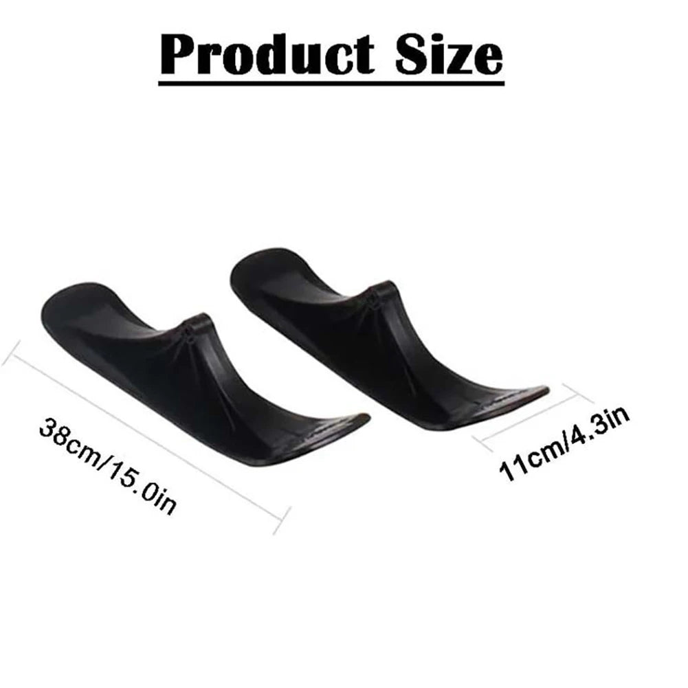 1 Pair Ski Sleigh Snow Sledge Board Set Snow Ski Scooter Ski Sledge Ski Scooter for Kids Outdoor Accessories