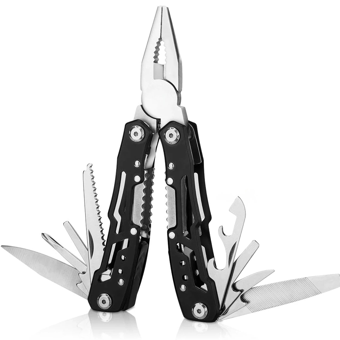 Outdoor Portable Folding Plier Multifunctional Pliers Folding Pliers Multipurpose Repair Tools Multi-tool Pocket Knife Pliers