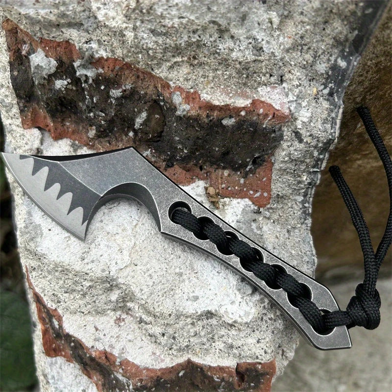 Axe Fixed Blade Knife Tool High Hardness D2 Blade Survival Wilderness Multi-fuctional Portable Durable with Kydex Hand Tools