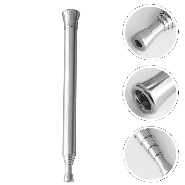 Fire Tube Blow Tool Pipe Camping Blower Collapsible Campfire Bellows Outdoor Telescopic Bellowing Survival Starter Pocket Gear