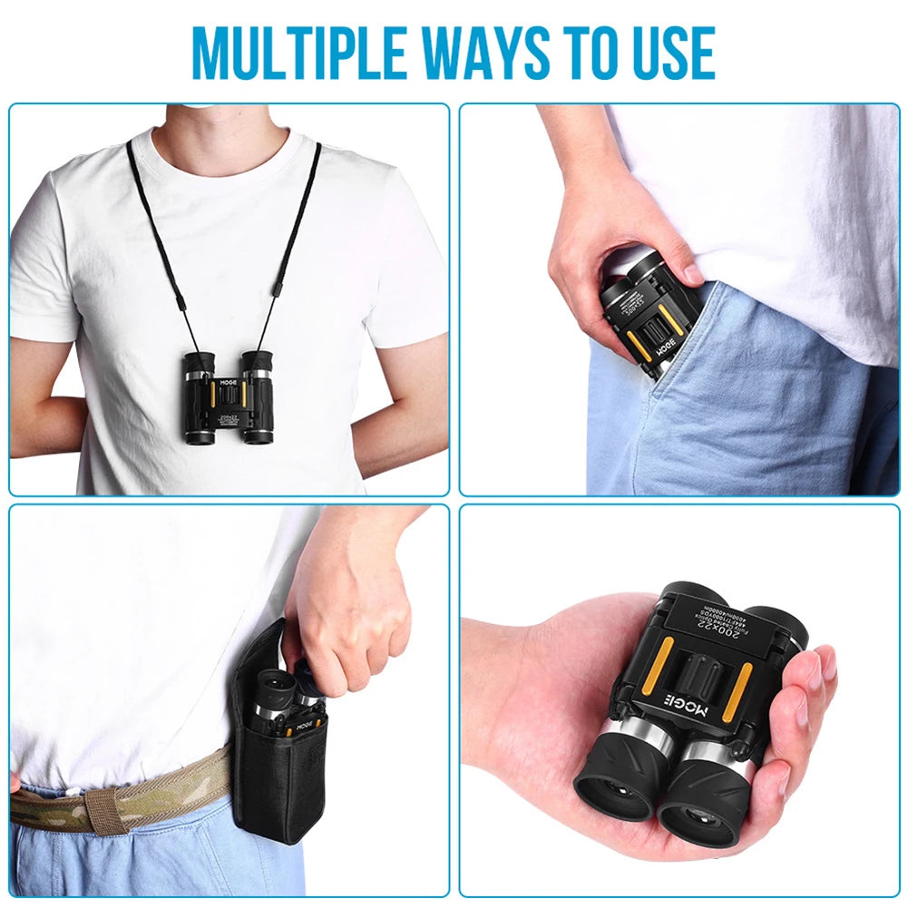 Eyepiece Binoculars 20x Long Range Outdoor Telescope