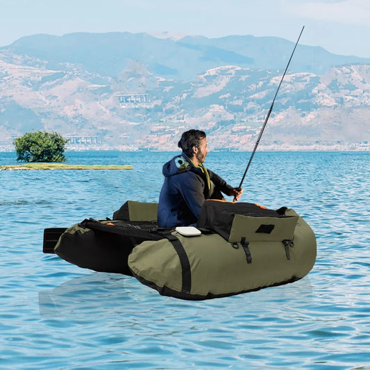 Hign-concerned Inflatable Fishing Boat With Fish Ruler