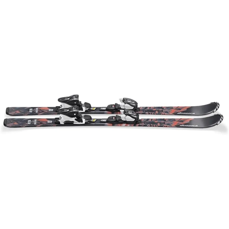 Junior's Team Am 110150 AllMountain Flexible Maneuverable Skis with J7.0 FDT Bindings Winter Sports