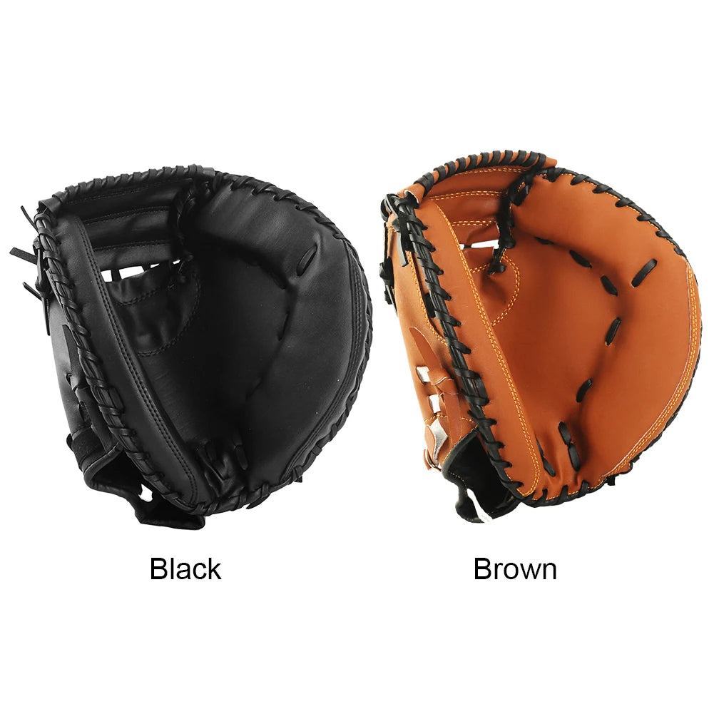 VKTECH Baseball Glove PU Leather Catcher Mitt For Beginners