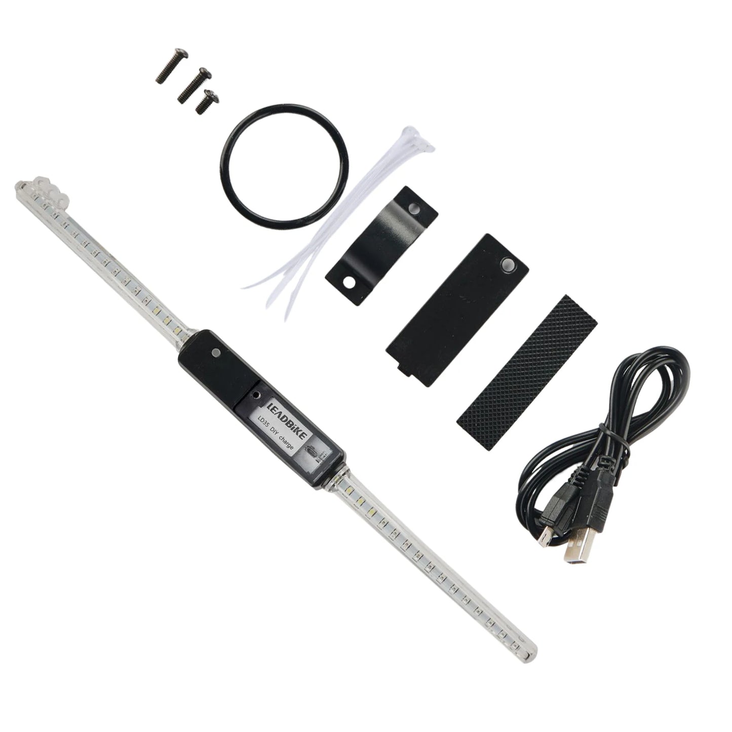 Bicycle Spoke LED Lights Bike Motorcycle Wheel Spoked Light Protector Covers Pipe For Motocross Bicycle Bike Cool Accessories