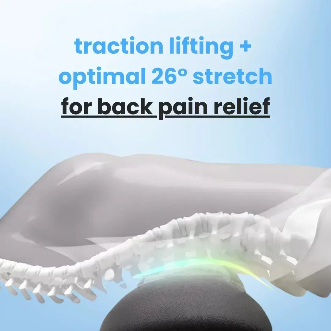 Okayso 3-in-1 Back Massager with Relief Bed Sleeping Shiatsu Deep Tissue Portable Shoulder Lower Back Pain Relief Waist Massager