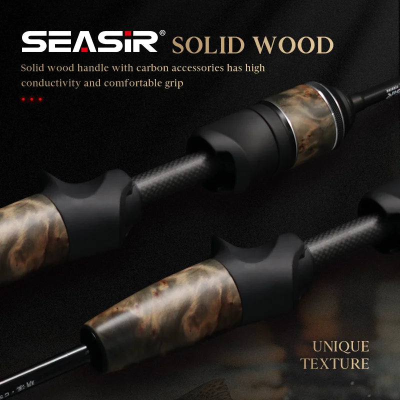 SeaSir Stream Spinning Baitcasting Rod Ultralight Carbon