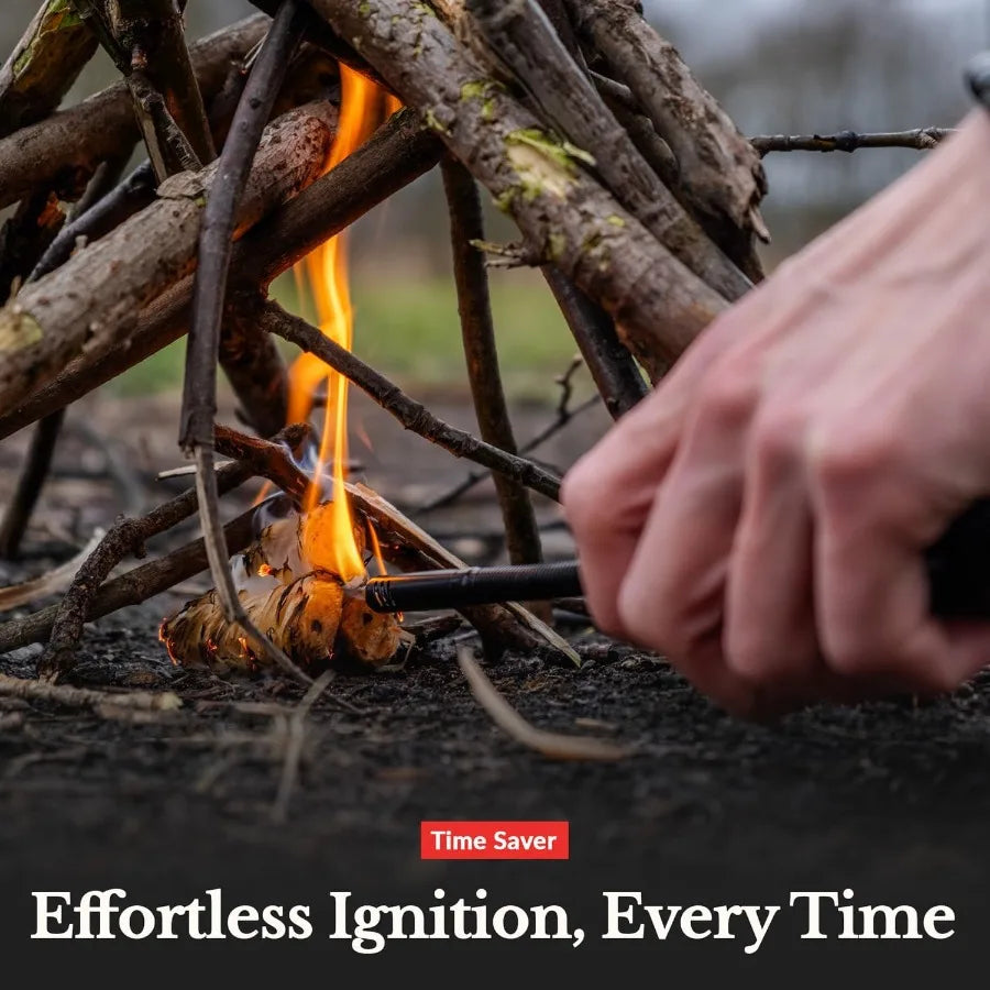 Fire Starter 50 pcs Natural Fire Starters for Indoor Outdoor Use Ideal for Wood Stove Fireplace Campfires Chimney Grill Pit BBQ