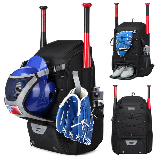 YH GSCN Baseball Backpack With Shoe Compartment Spacious