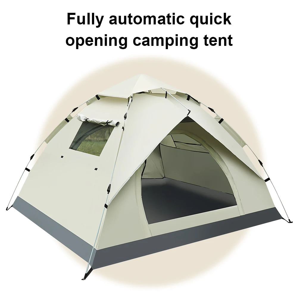 Fully Automatic Sunshade Tent Lightweight Portable Tent Easy Set Up Tent for Hiking Backpacking Camping