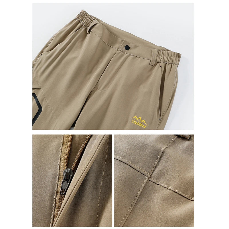 Women Spring Hiking Pants Quick Dry Breathable Trousers