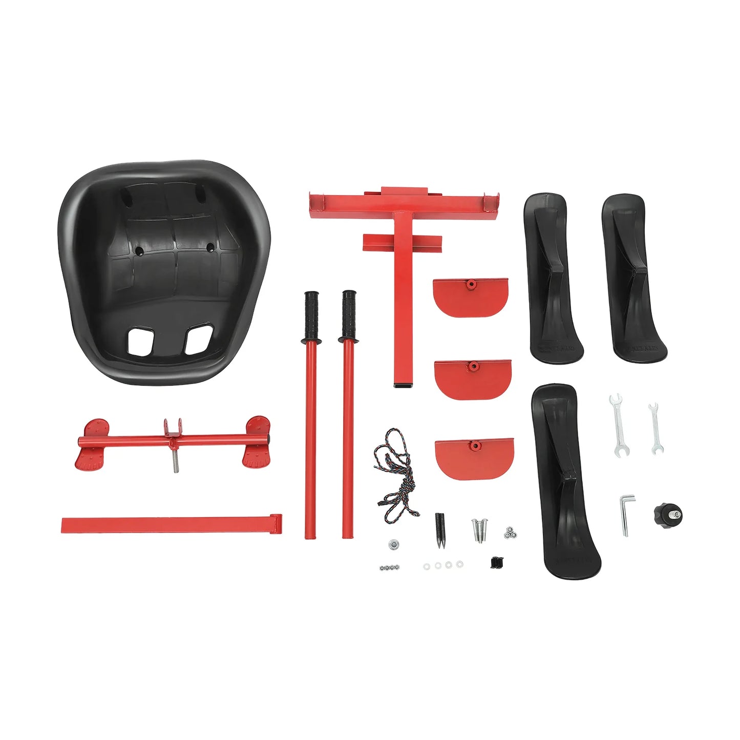 Winter Snow Ice Scooter Ski Bike Snow Racer Stable Anti-Slip Easy Control All-Terrain for Adults & Kids Ice Skate Fun