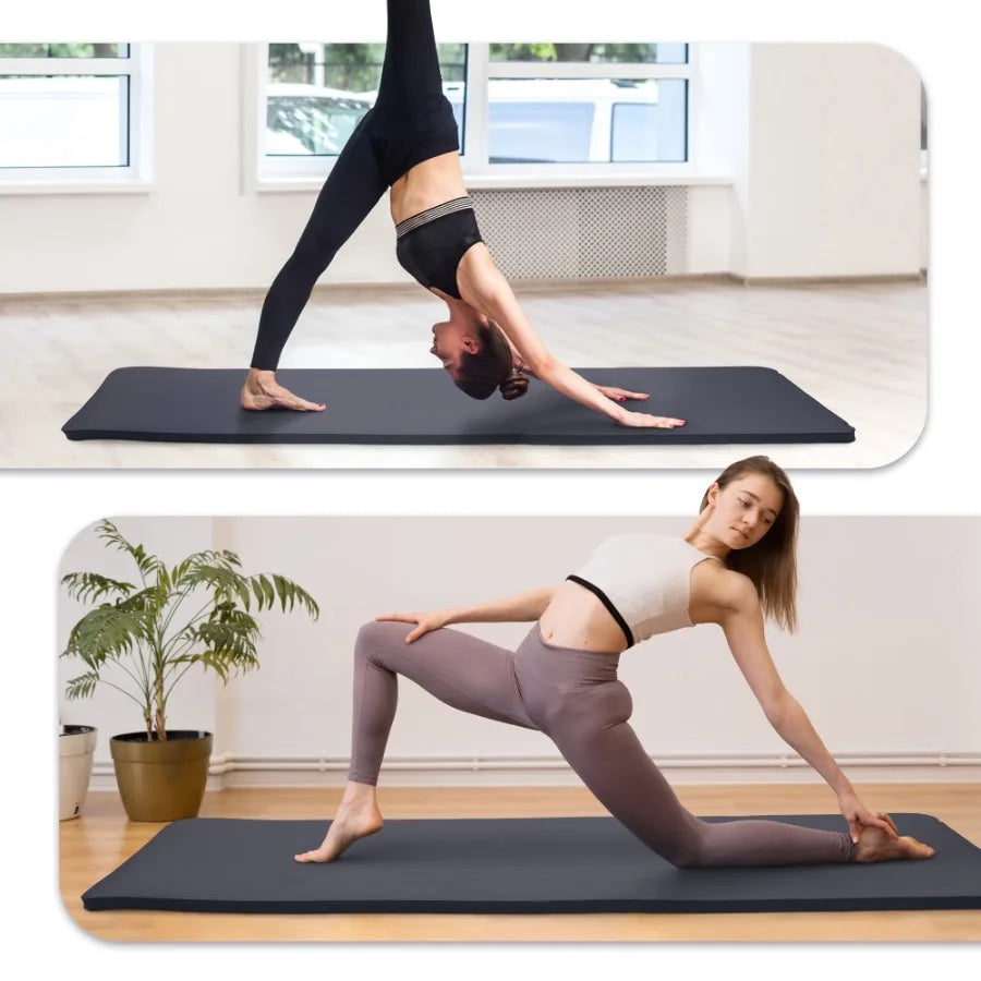 Hign-concerned Extra Thick Yoga Mat Non Slip Exercise Strap