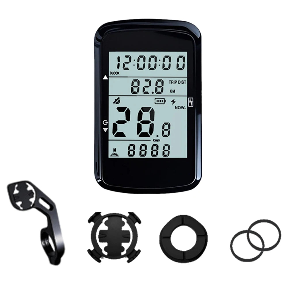 Hign-Con Concerned Wireless Bicycle Computer 2.4 GPS Speedometer