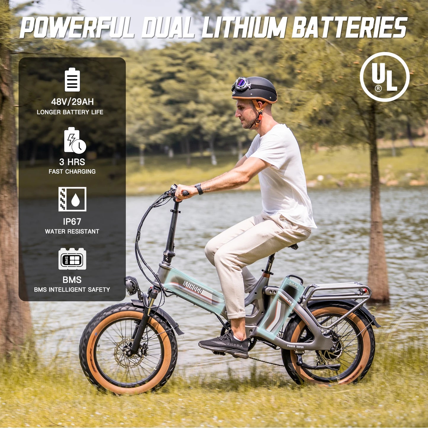 E-Bicycle 750W 48V29AH Dual Battery Adjustable Front Fork Suspension Lock Electric Bicycle Intelligent Ai Control Electric Bike