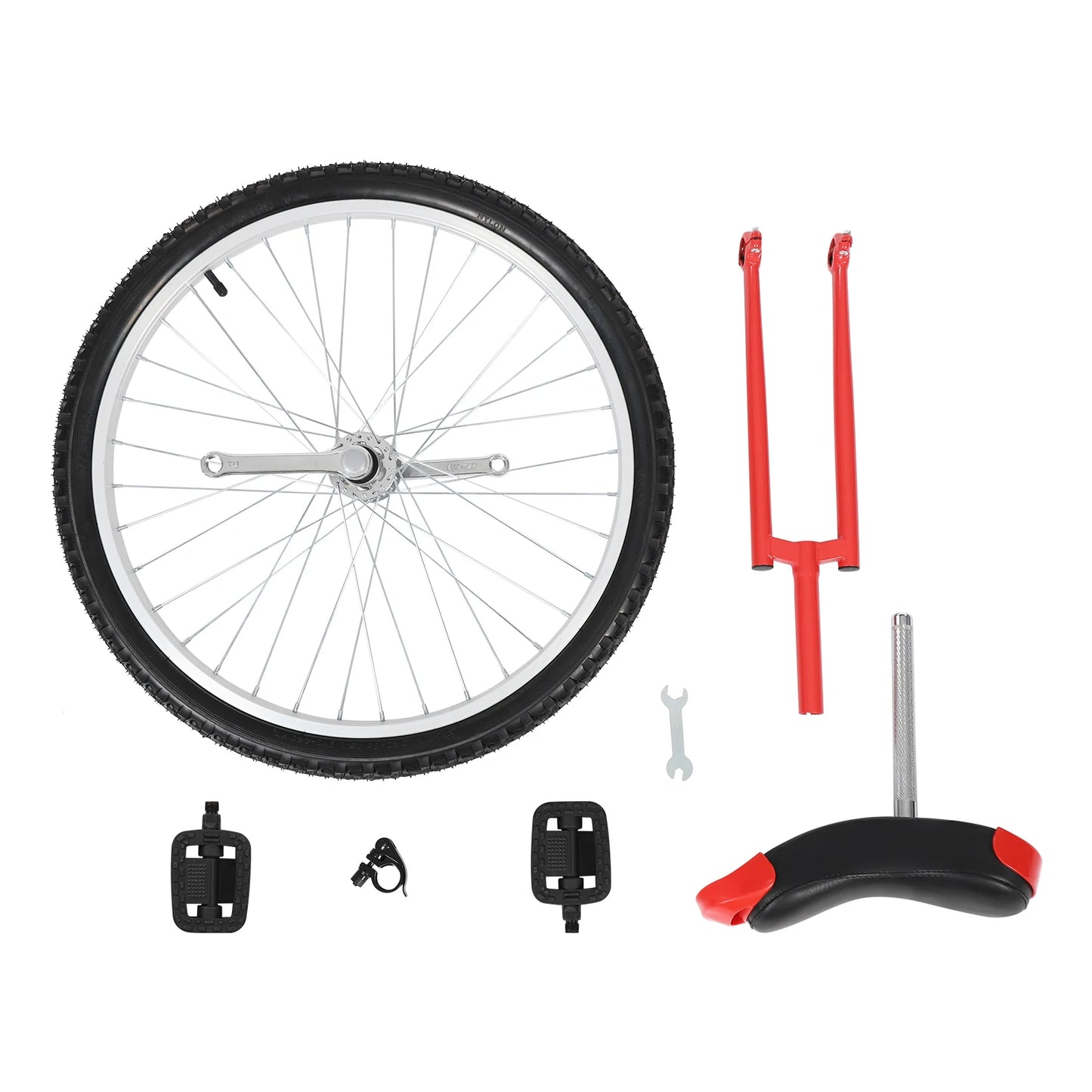 One Wheel Bike Adjustable Seat Exercise Bicycle for 7-60 Years Old, Outdoor Sports Fitness Exercise Unicycle carbon road bike