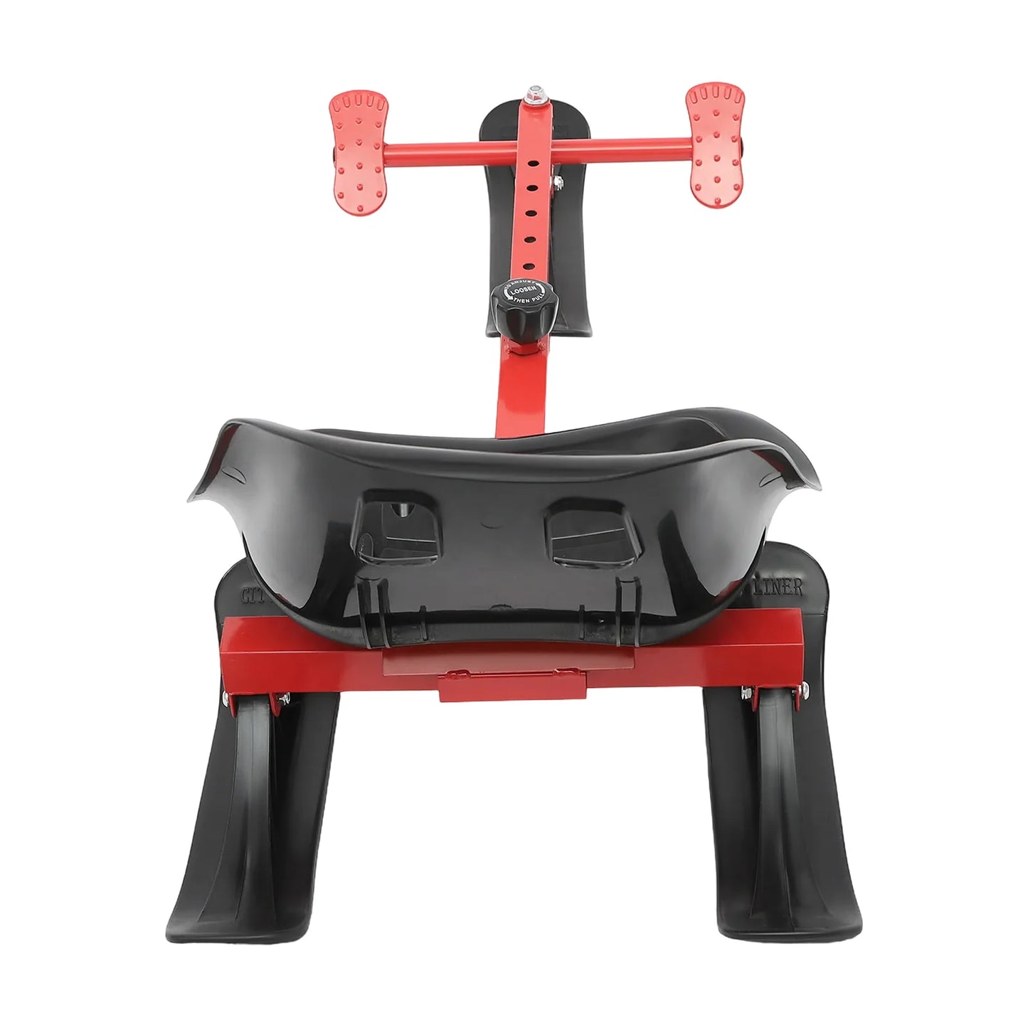 Winter Snow Ice Scooter Ski Bike Snow Racer Stable Anti-Slip Easy Control All-Terrain for Adults & Kids Ice Skate Fun